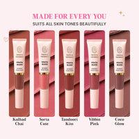 Pout & Blush Nude Lip & Cheek Blurring Wand – Combo of 3 - Glam Nude Trio