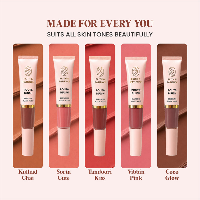Pout & Blush Blurring Wand - Vibbin Pink