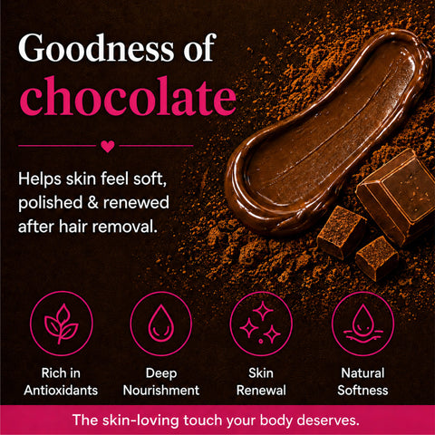 4-in-1 Chocolate Bikini Hair Removal Wax Powder Mask 80g (₹10 per use)