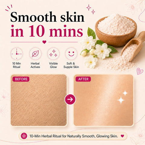 4-in-1 Mogra Body Hair Removal Wax Powder Mask ₹299 fullbody