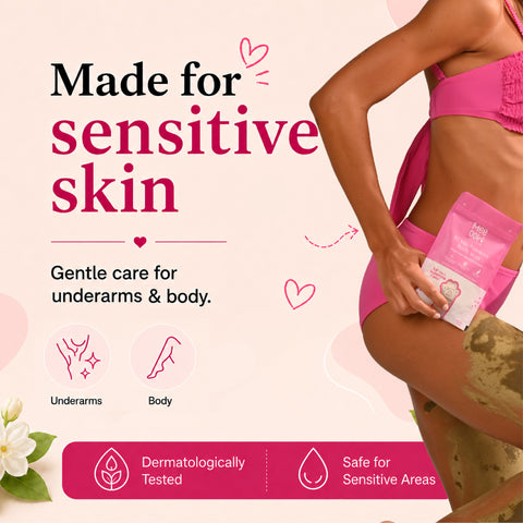 4-in-1 Mogra Body Hair Removal Wax Powder Mask ₹299 fullbody