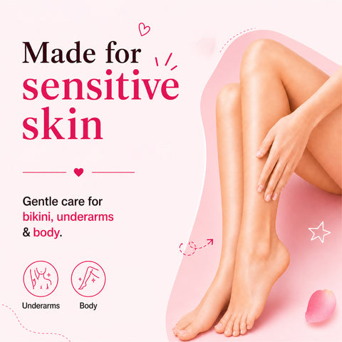 4-in-1 Rose Body Hair Removal Wax Powder Mask ₹299 fullbody