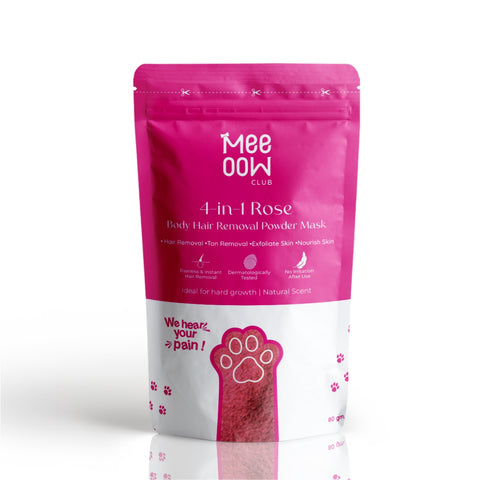 4-in-1 Rose Body Hair Removal Wax Powder Mask ₹299 fullbody